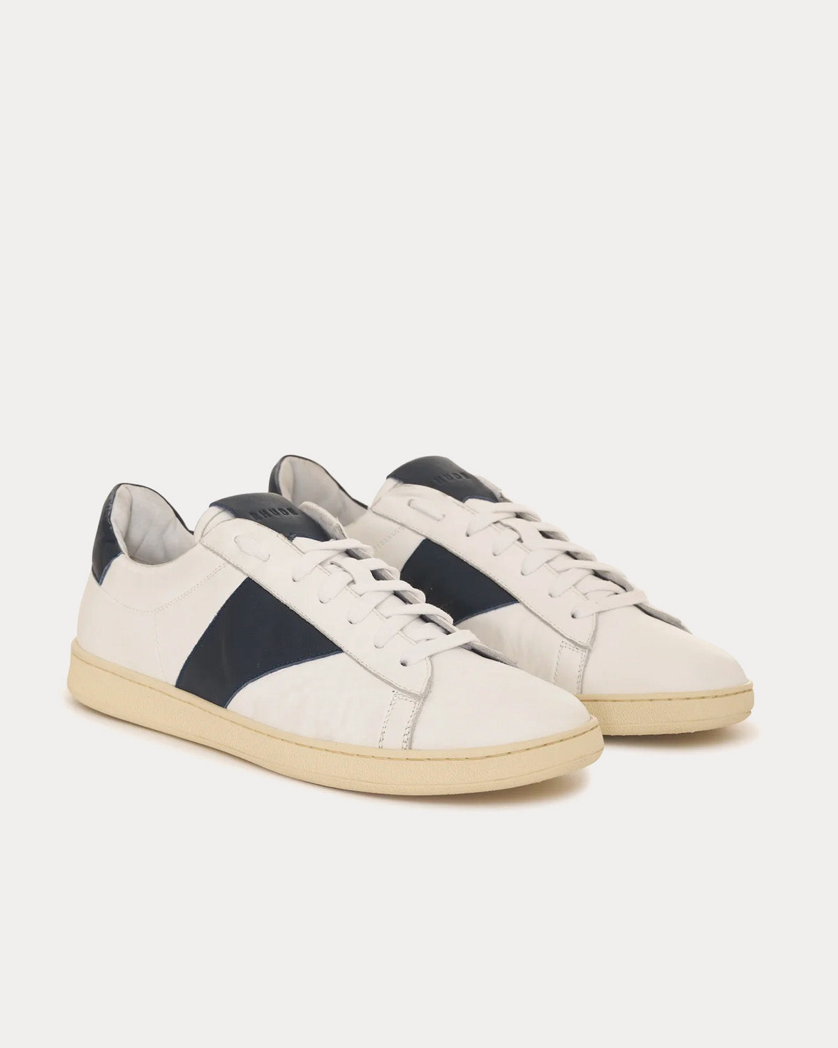 Rhude Court Low White / Navy Low Top Sneakers - 2