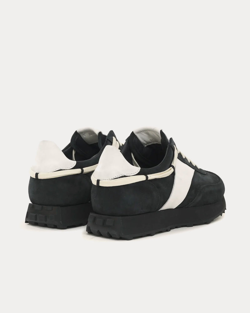 Rhude Runner Black / White Low Top Sneakers - 3