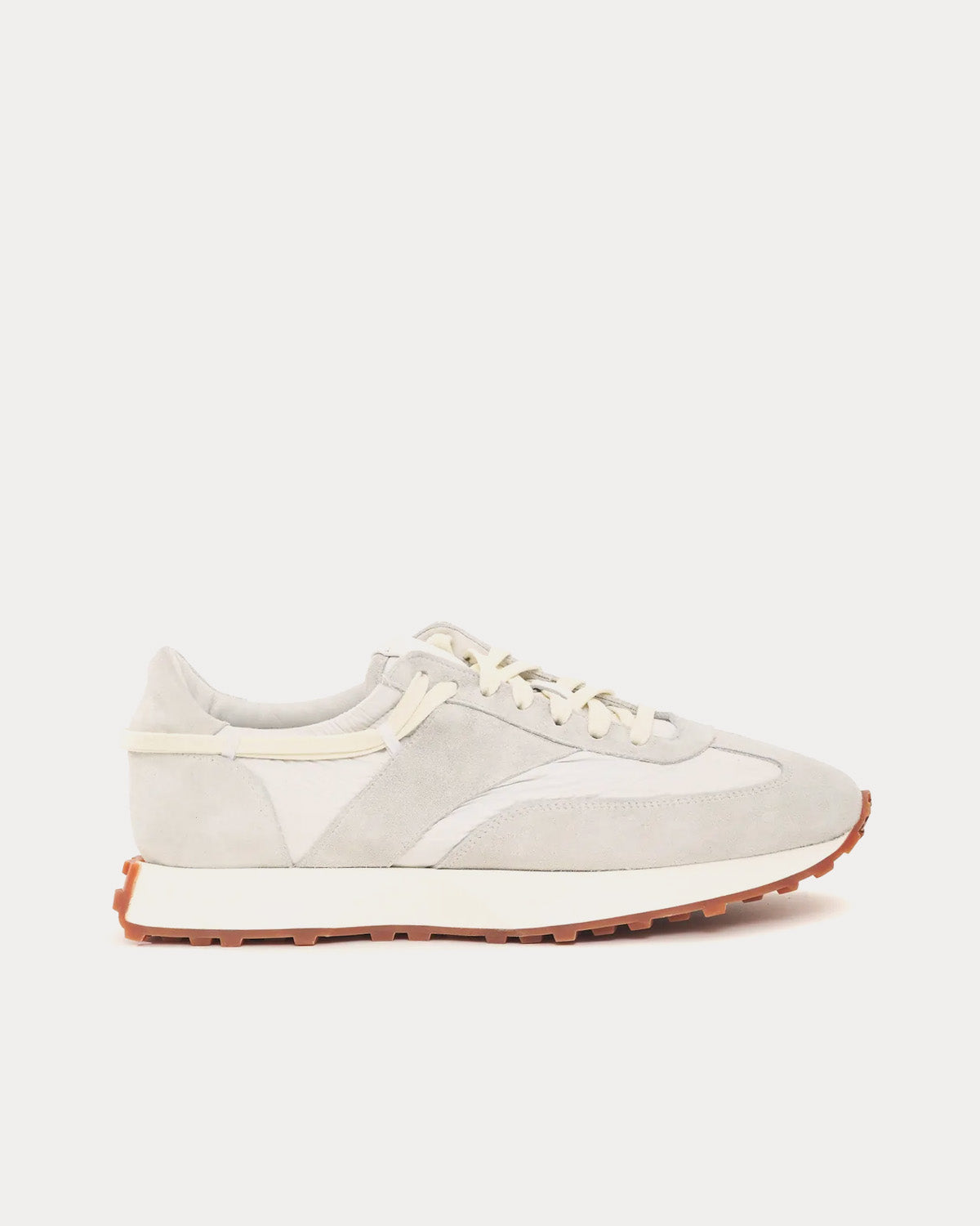 Rhude Runner Grey / White Low Top Sneakers - 1