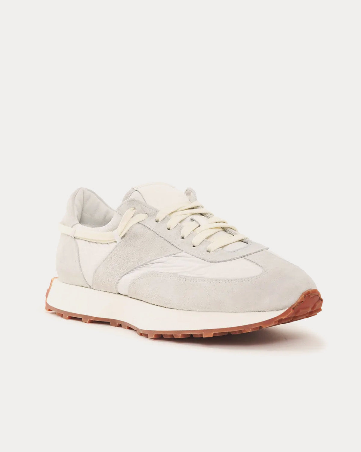 Rhude Runner Grey / White Low Top Sneakers - 2