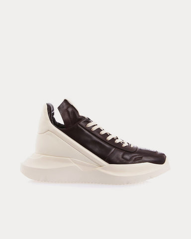 Rick Owens Geth Runner Black High Top Sneakers