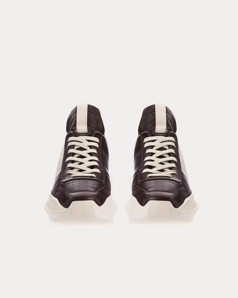 Rick Owens Geth Runner Black High Top Sneakers - Sneak in Peace