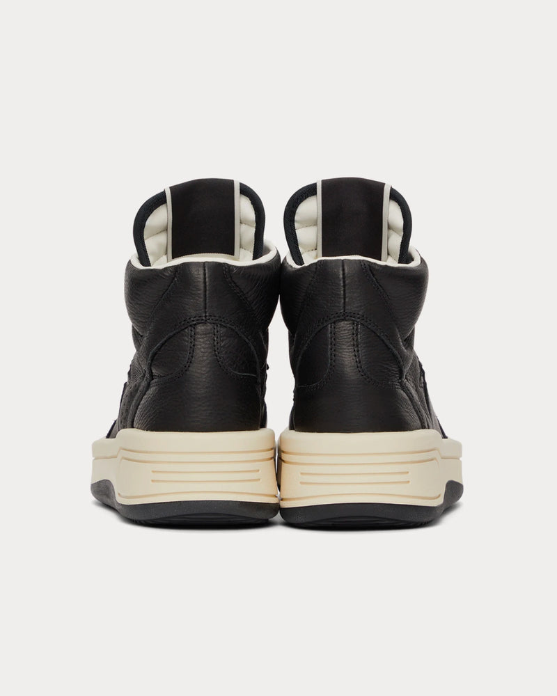 Converse x Rick Owens DRKSHDW TURBOWPN Black / White High Top Sneakers - 3