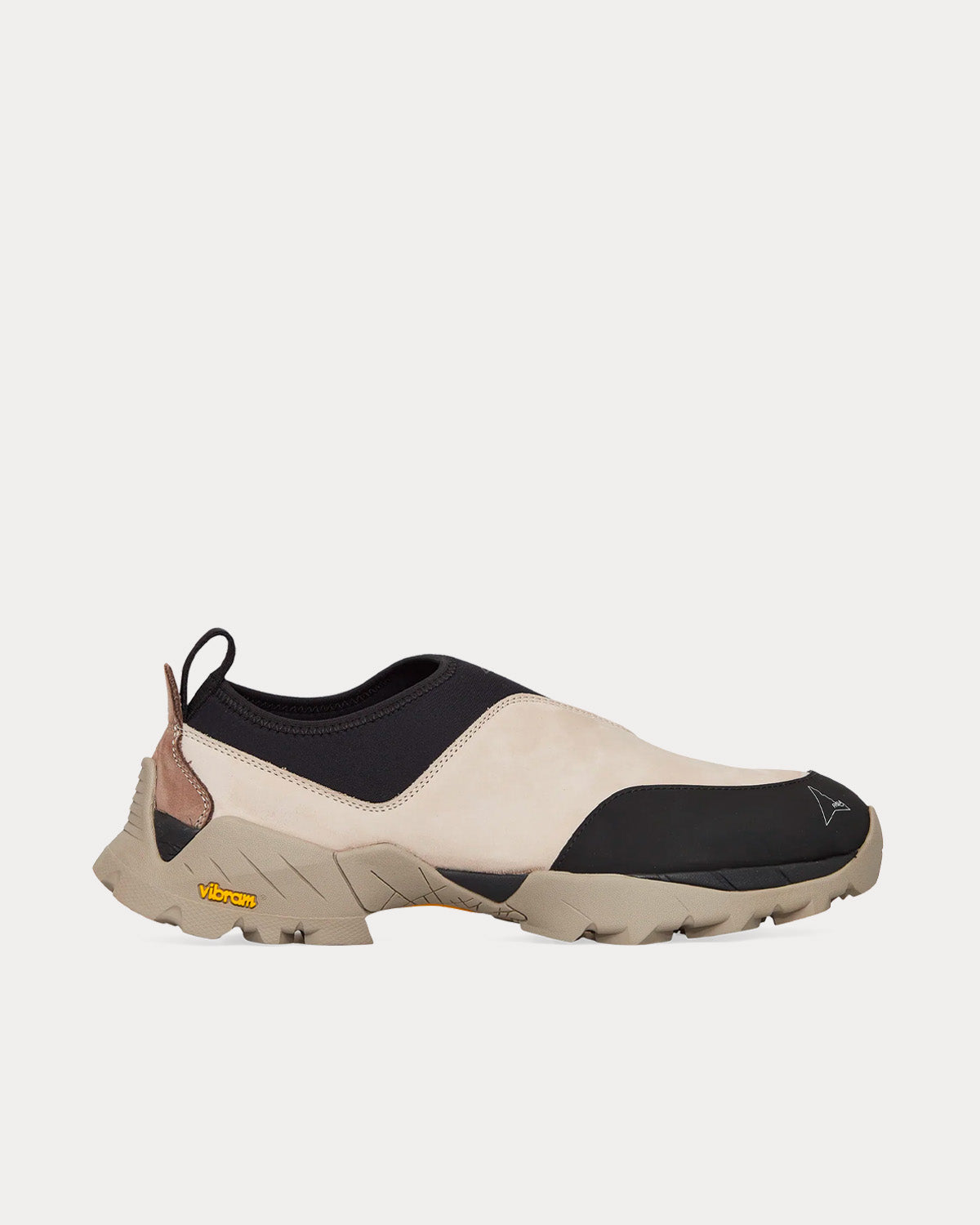 ROA Black / Taupe Slip On Sneakers - Sneak in Peace