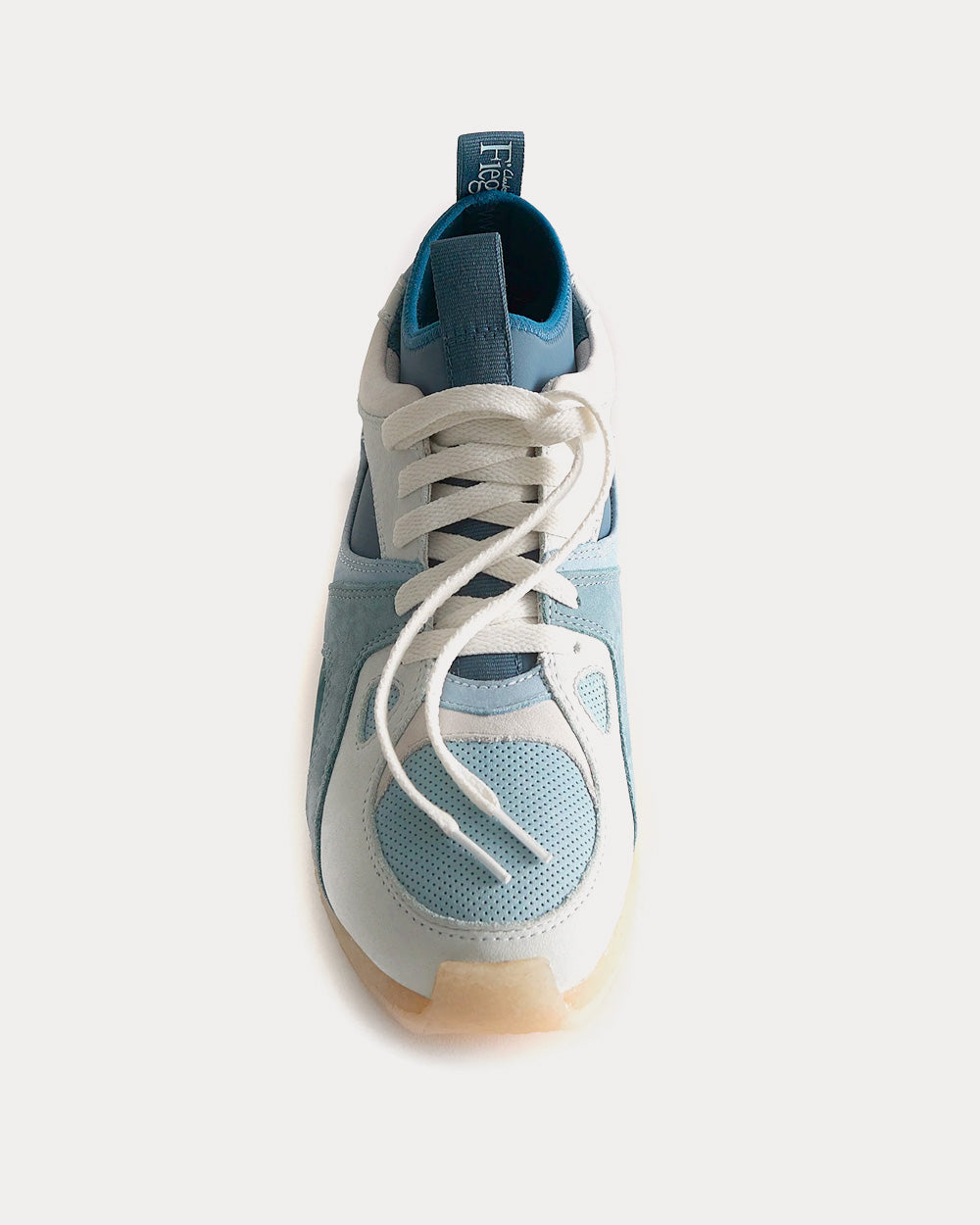 Clarks x Kith Breacon Blue Combi Mid Top Sneakers - 2