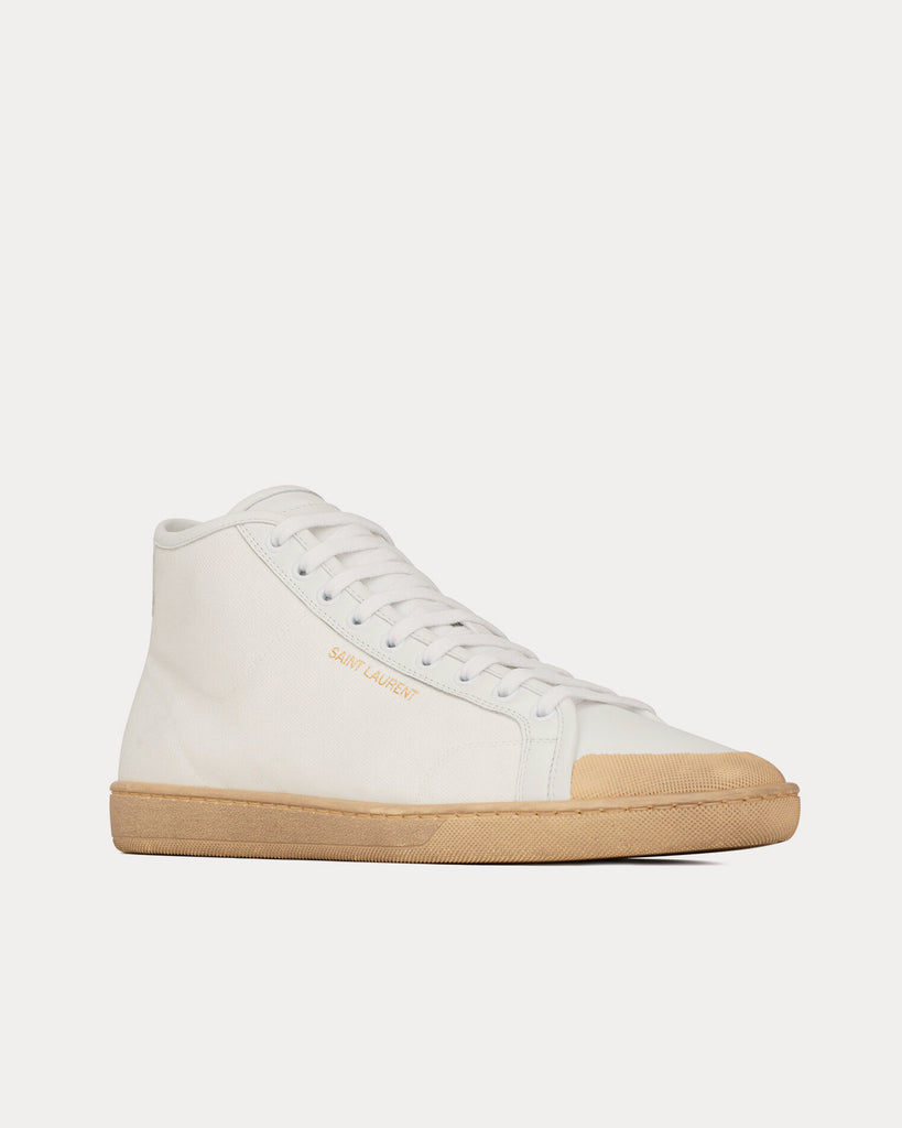 Saint laurent 2024 canvas sneakers