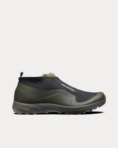 Salomon x The Broken Arm XA Alpine Black / Khaki Slip On Sneakers