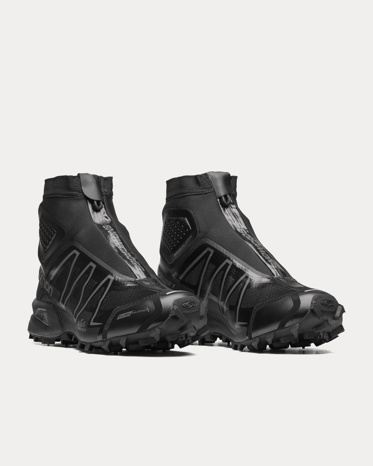 Salomon Snowcross Black / Black / Magnet High Top Sneakers - Sneak 