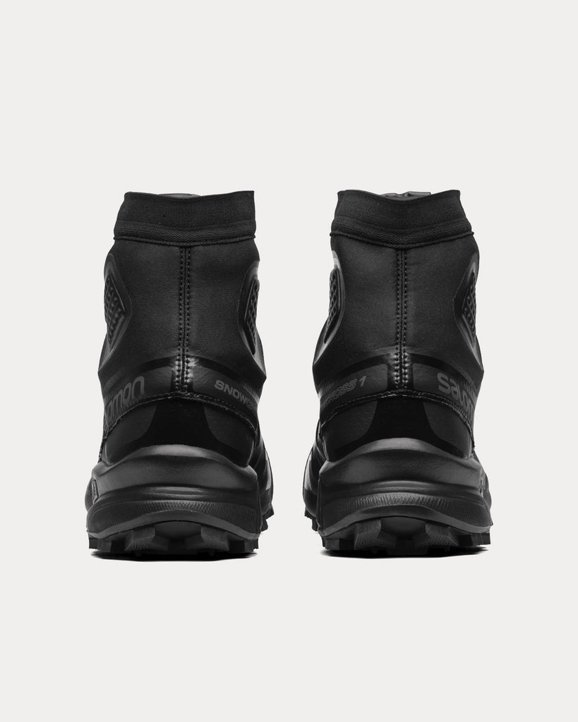 Salomon Snowcross Black / Black / Magnet High Top Sneakers
