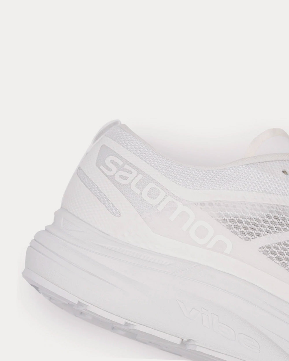 Salomon x Satisfy Sonic Ra Max Clear White Running Shoes - 6