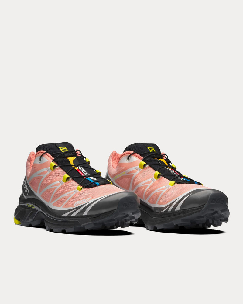 Salomon XT-6 Blooming Dahlia / Monument / Black Low Top Sneakers - 3