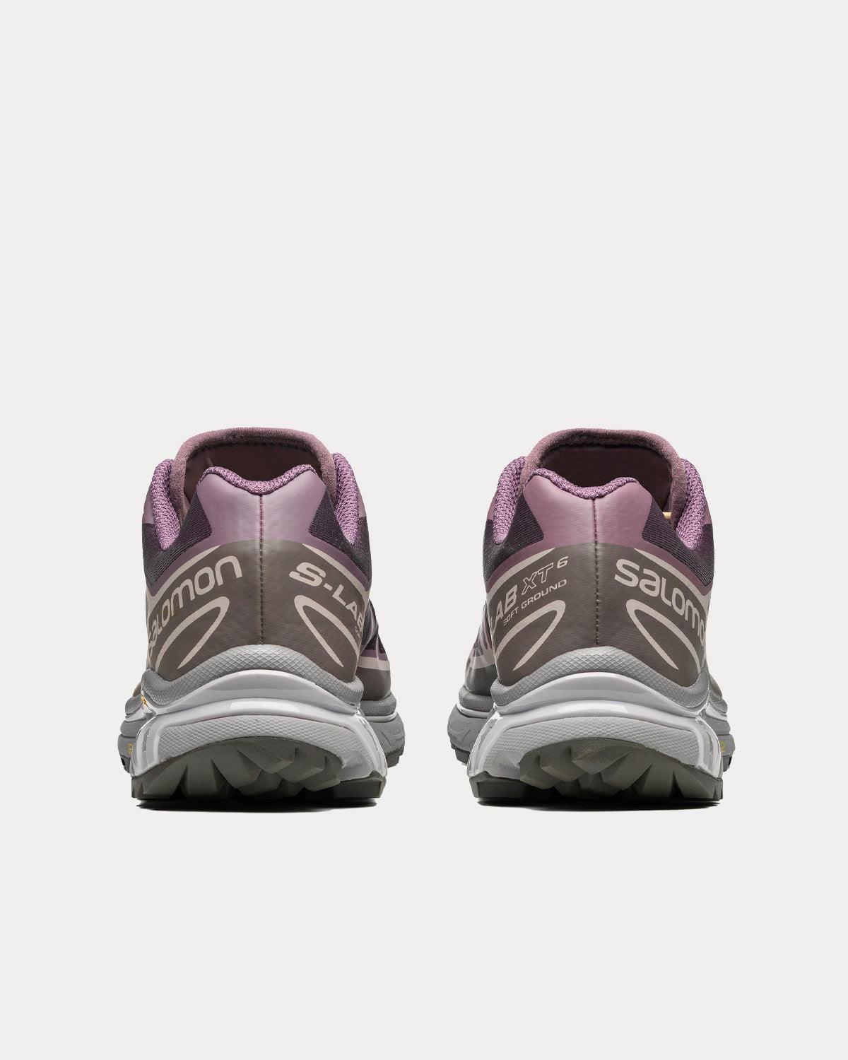 Salomon XT-6 Moonscape / Plum Kitten / Gull Low Top Sneakers - 4