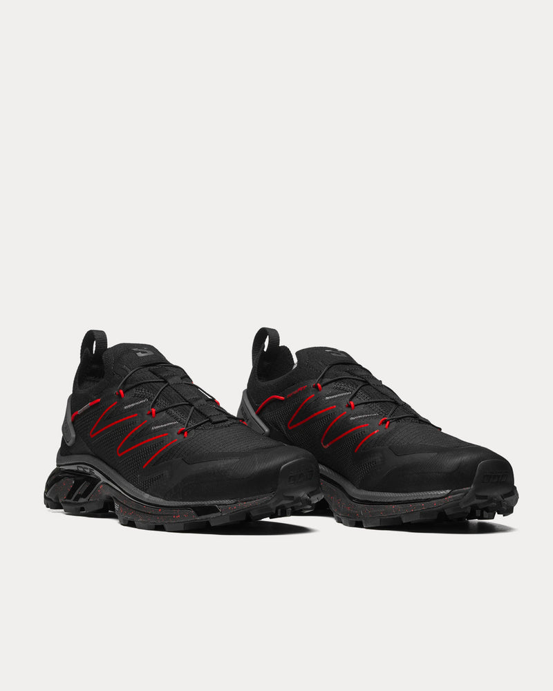 Salomon XT-Rush 2 Black / Magnet / Fiery Red Low Top Sneakers - 3