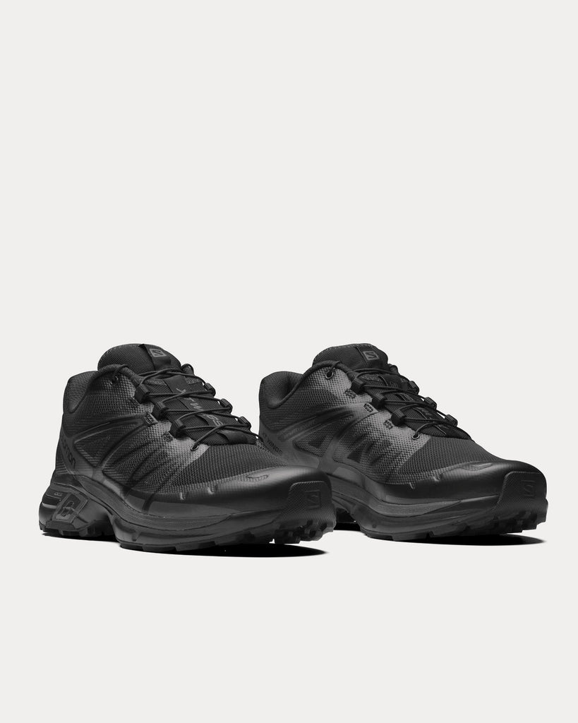 Salomon XT-Wings 2 Black / Black / Magnet Low Top Sneakers - Sneak