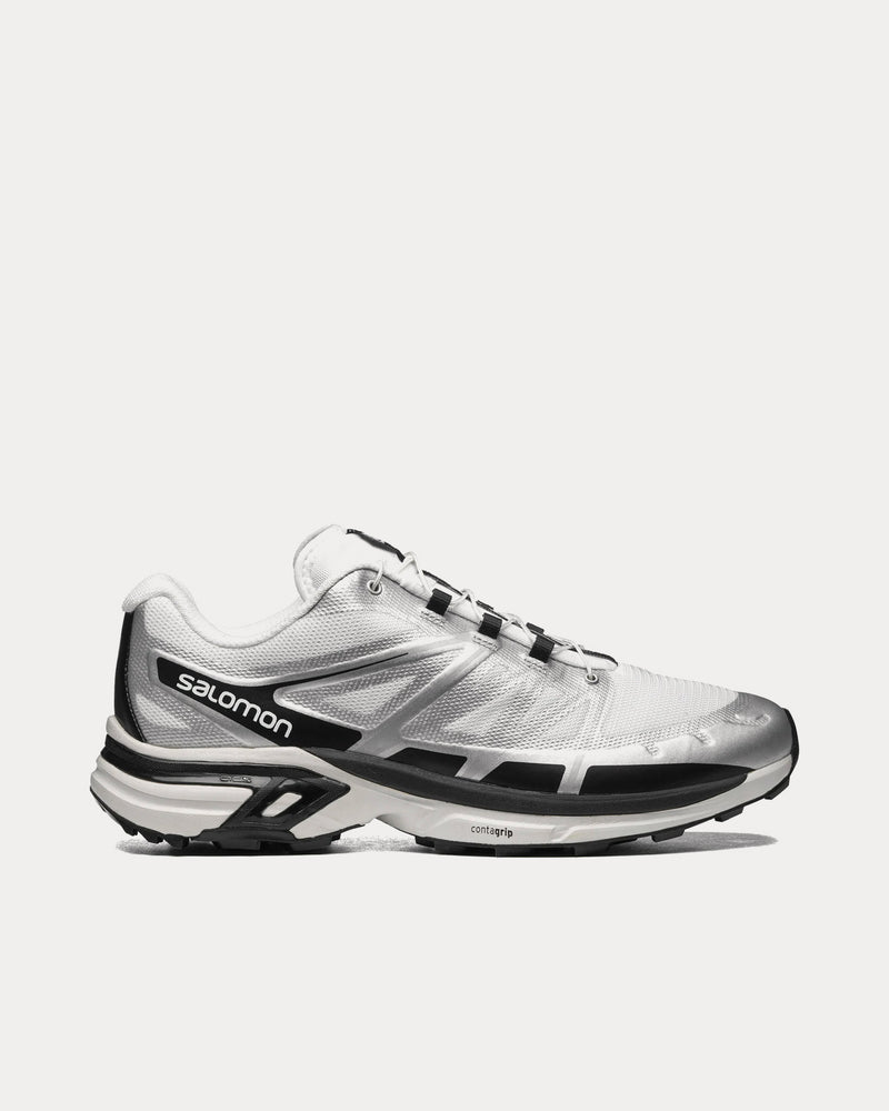 Salomon XT-Wings 2 White / Silver Metallic X / Black Low Top Sneakers - 1