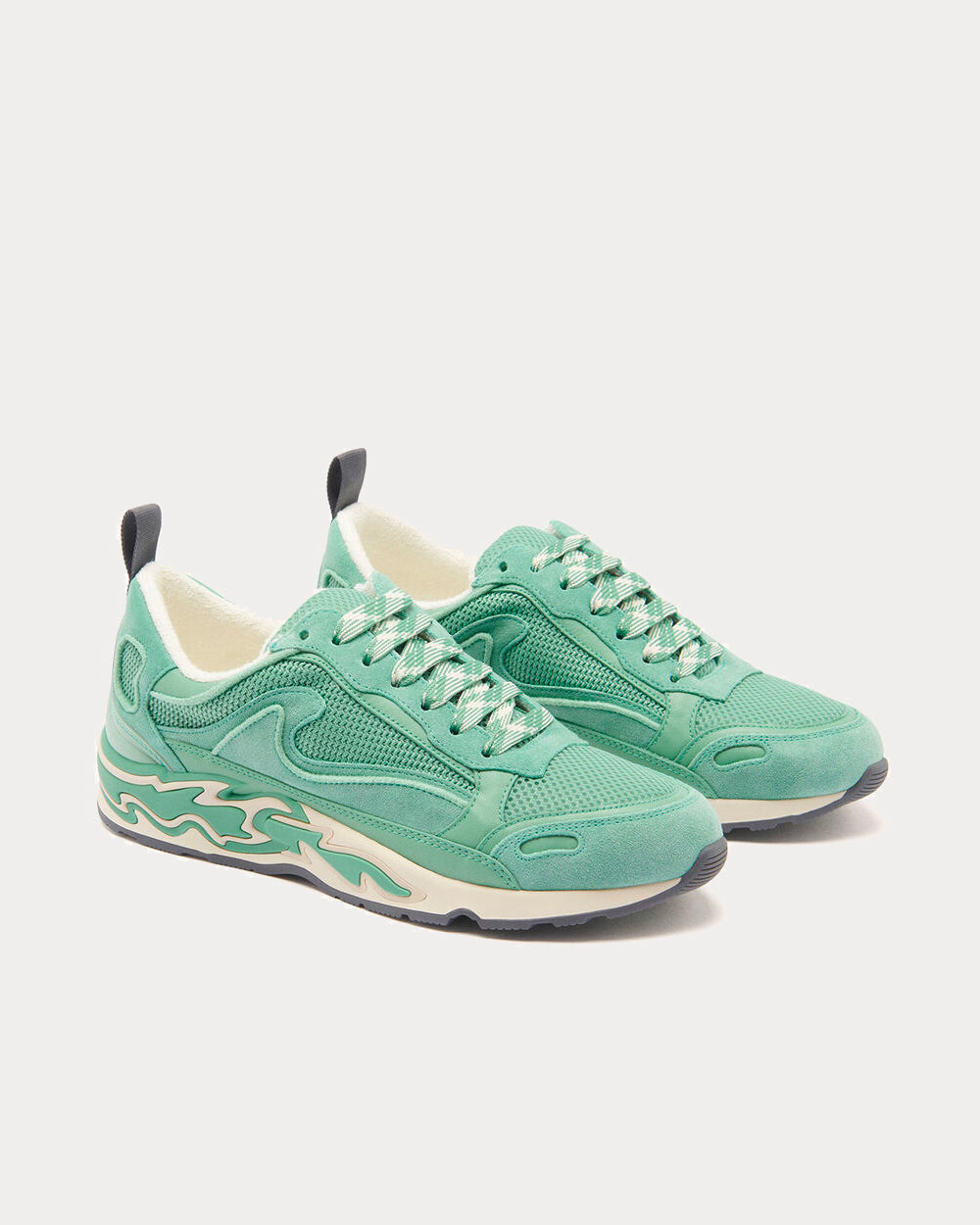 Sandro Flame Mint Low Top Sneakers - 2