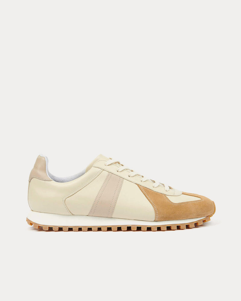 Sandro Running Beige Low Top Sneakers - 1