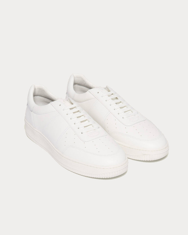 Sandro Leather White Low Top Sneakers - 2