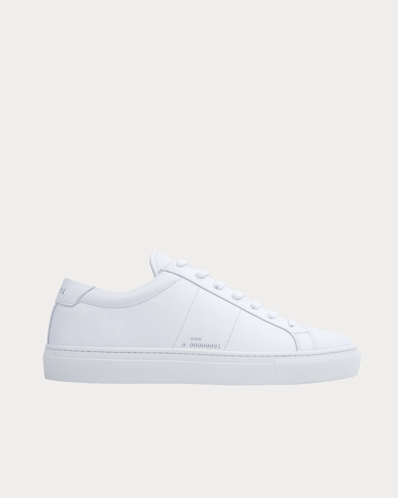 Satoshi Studio Satoshi_one White Low Top Sneakers - 1