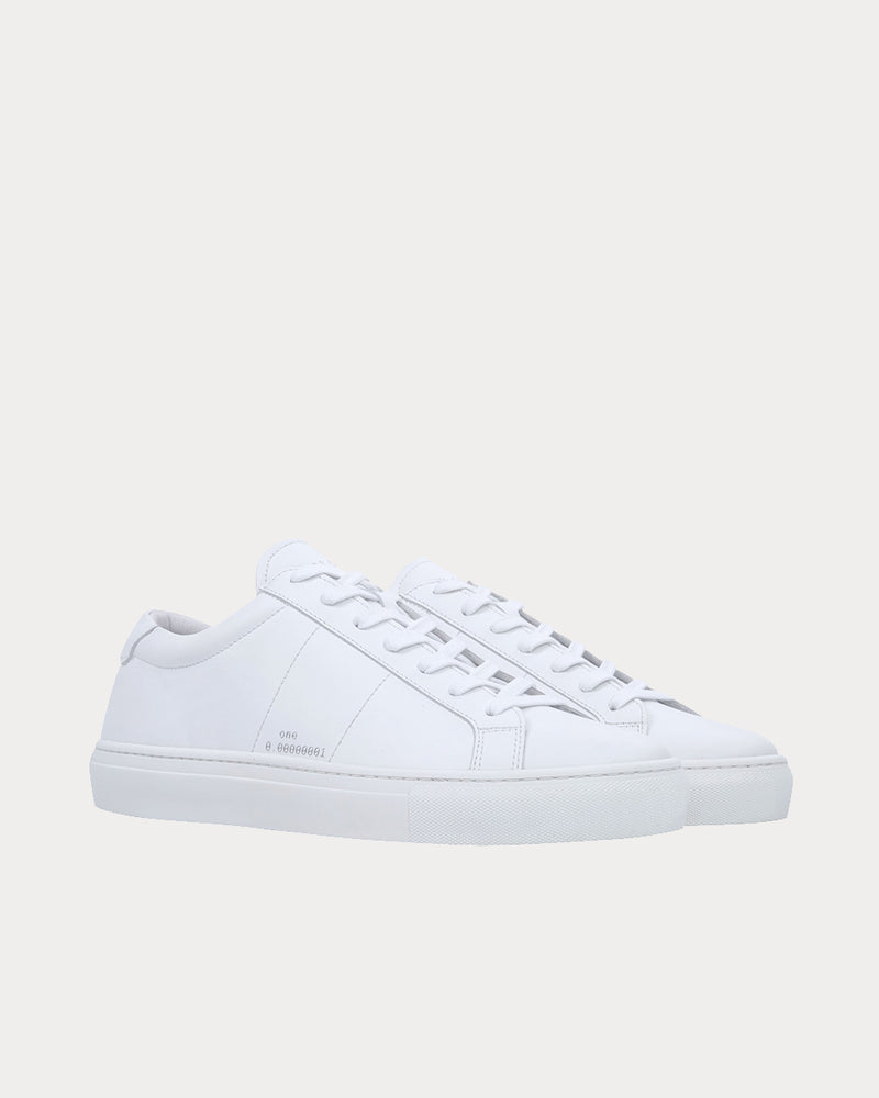 Satoshi Studio Satoshi_one White Low Top Sneakers - 2