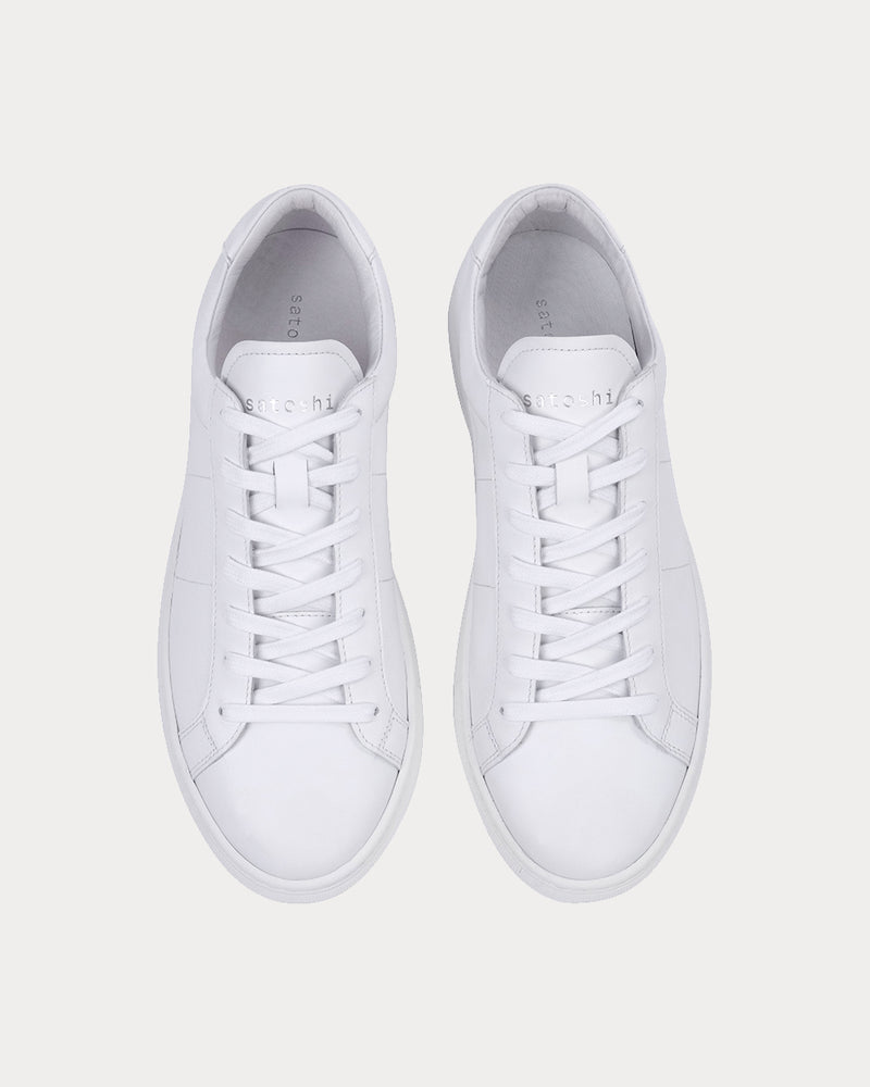 Satoshi Studio Satoshi_one White Low Top Sneakers - 4