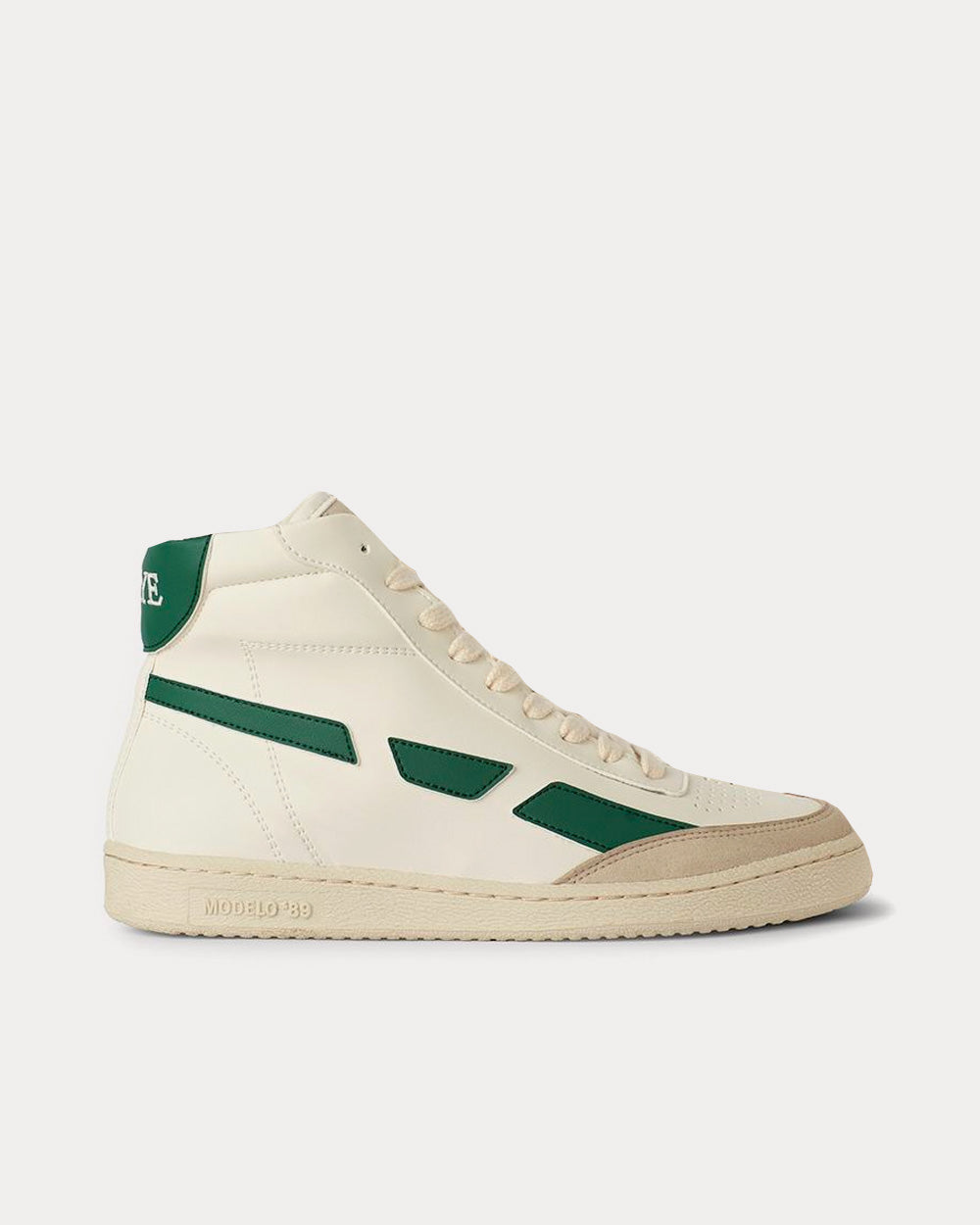 Saye Mondelo '89 Vegan Hi Green High Top Sneakers - 1