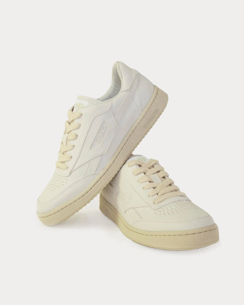 Saye Modelo '89 Vegan White Low Top Sneakers - 2