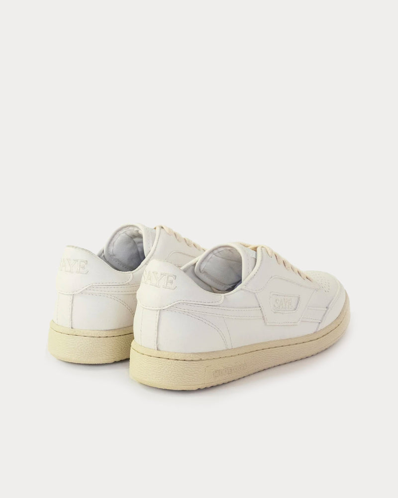 Saye Modelo '89 Vegan White Low Top Sneakers - 3