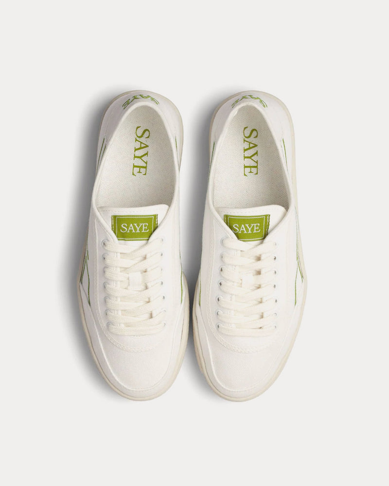 Saye Modelo '65 Vegan Lime Low Top Sneakers - 2