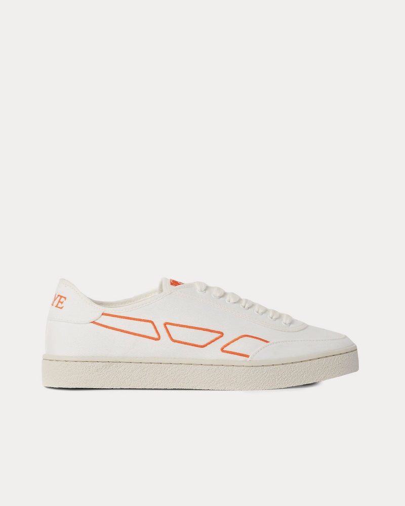 Saye Modelo '65 Vegan Orange Low Top Sneakers - 1