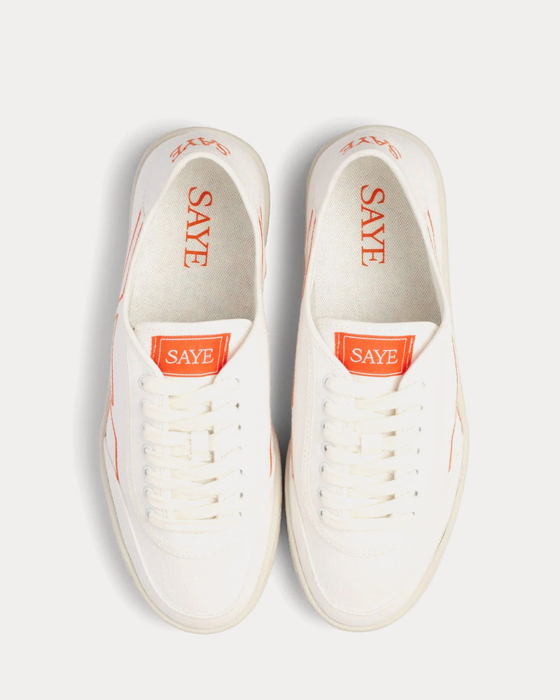 Saye Modelo '65 Vegan Orange Low Top Sneakers - 2