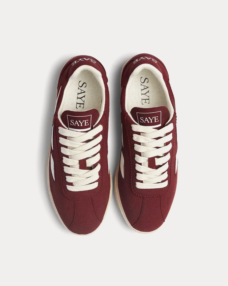 Saye Modelo '70 Vegan Garnet Low Top Sneakers - 2