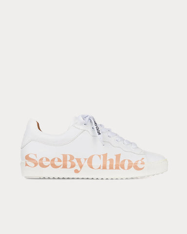 See By Chloé Essie White Low Top Sneakers