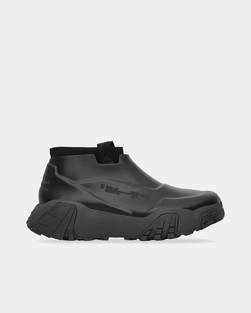 Vibram x Slam Jam Post Black Slip On Sneakers - 1