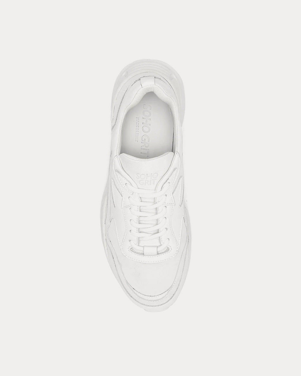 Soho Grit The Hollen White Low Top Sneakers - 2