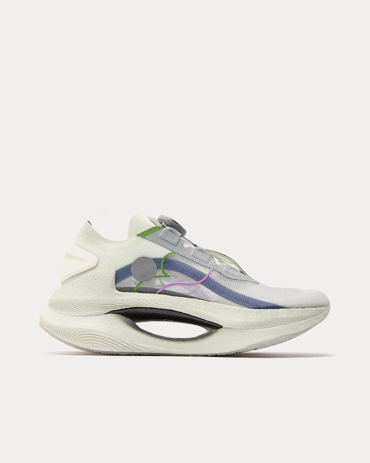 Li-Ning x Soulland Shadow White Low Top Sneakers - 1