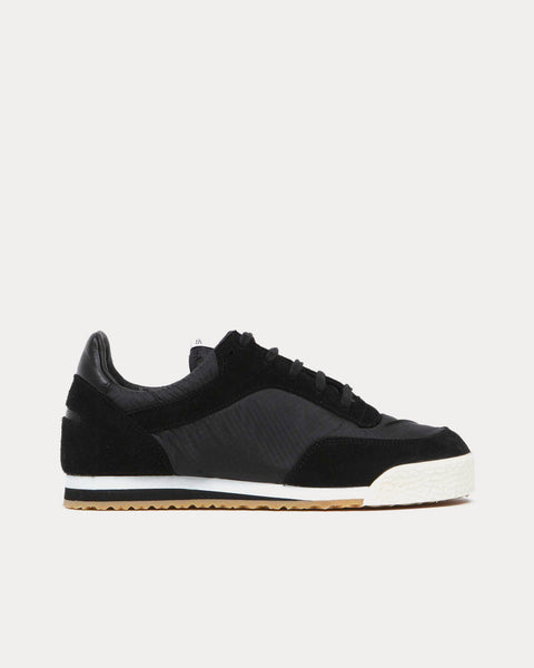 Spalwart Pitch Black Low Top Sneakers - Sneak in Peace