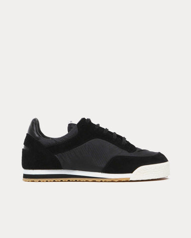 Spalwart Pitch Black Low Top Sneakers