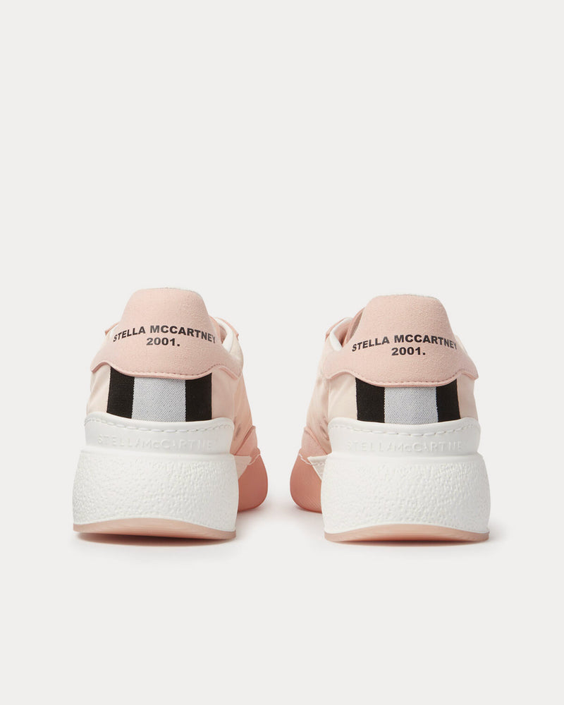 Stella McCartney Fantasia Mickey Loop Lace-Up Pastel Pink Low Top Sneakers - 4