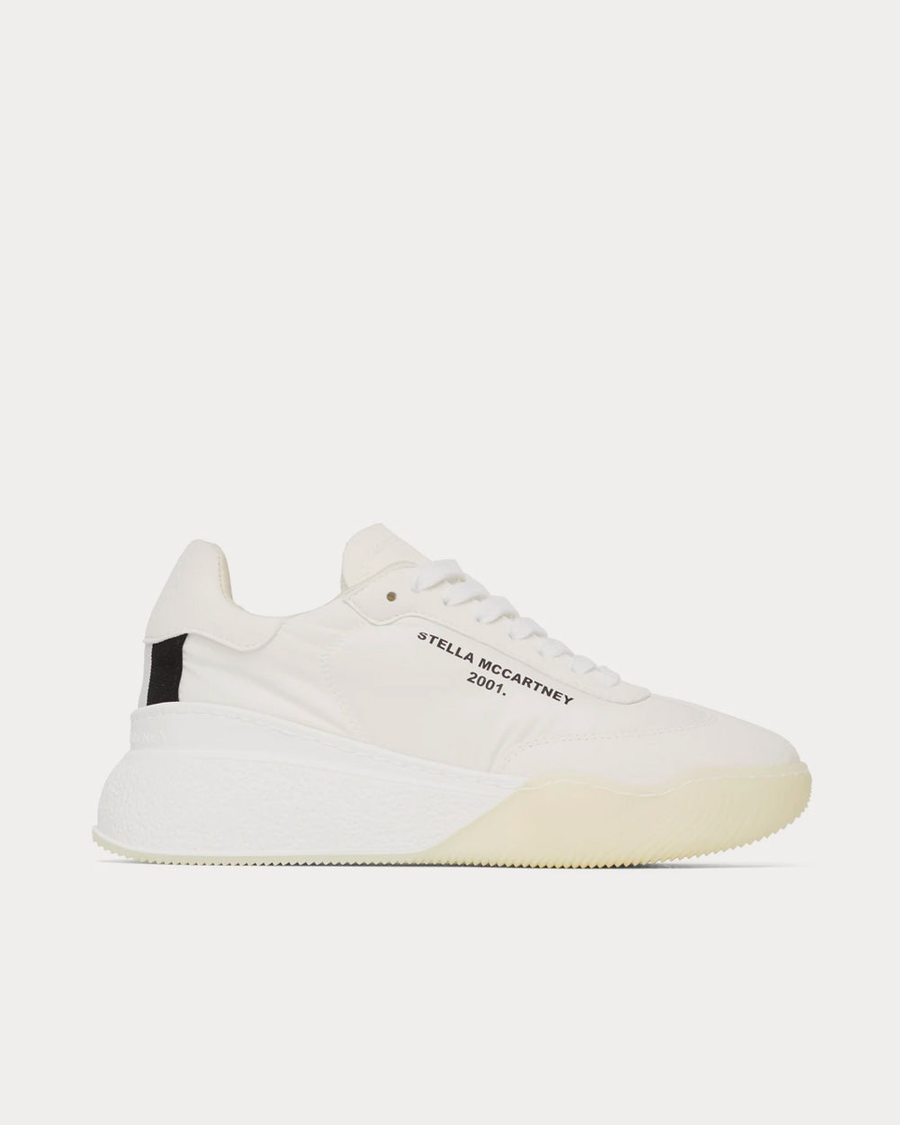 Stella McCartney White Runner Loop Low Top Sneakers - 1