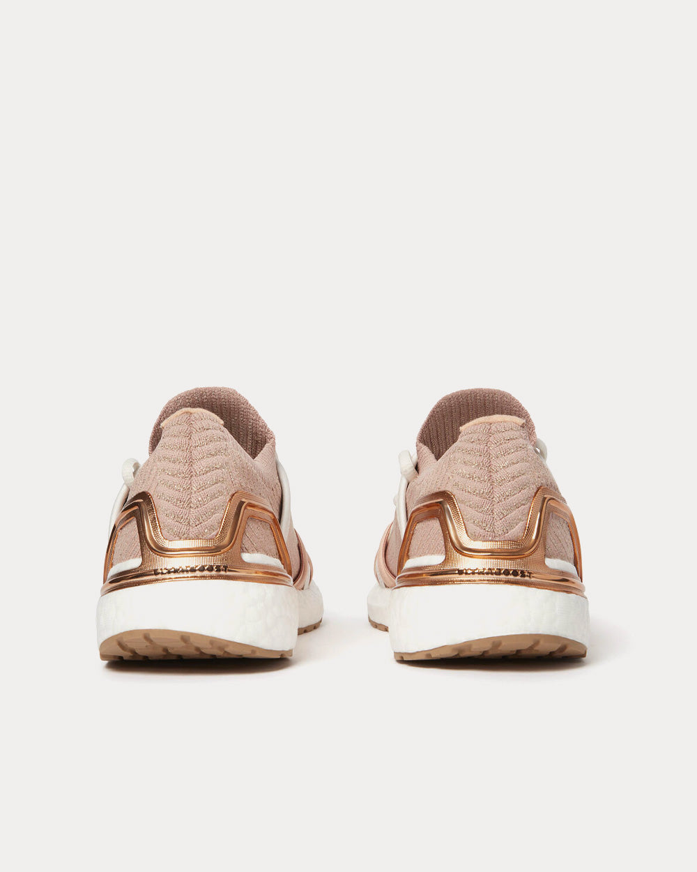 Adidas X Stella McCartney Metallic Ultraboost 20 Beige Running Shoes - 4