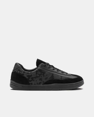 Stone Island S0101 Black Low Top Sneakers