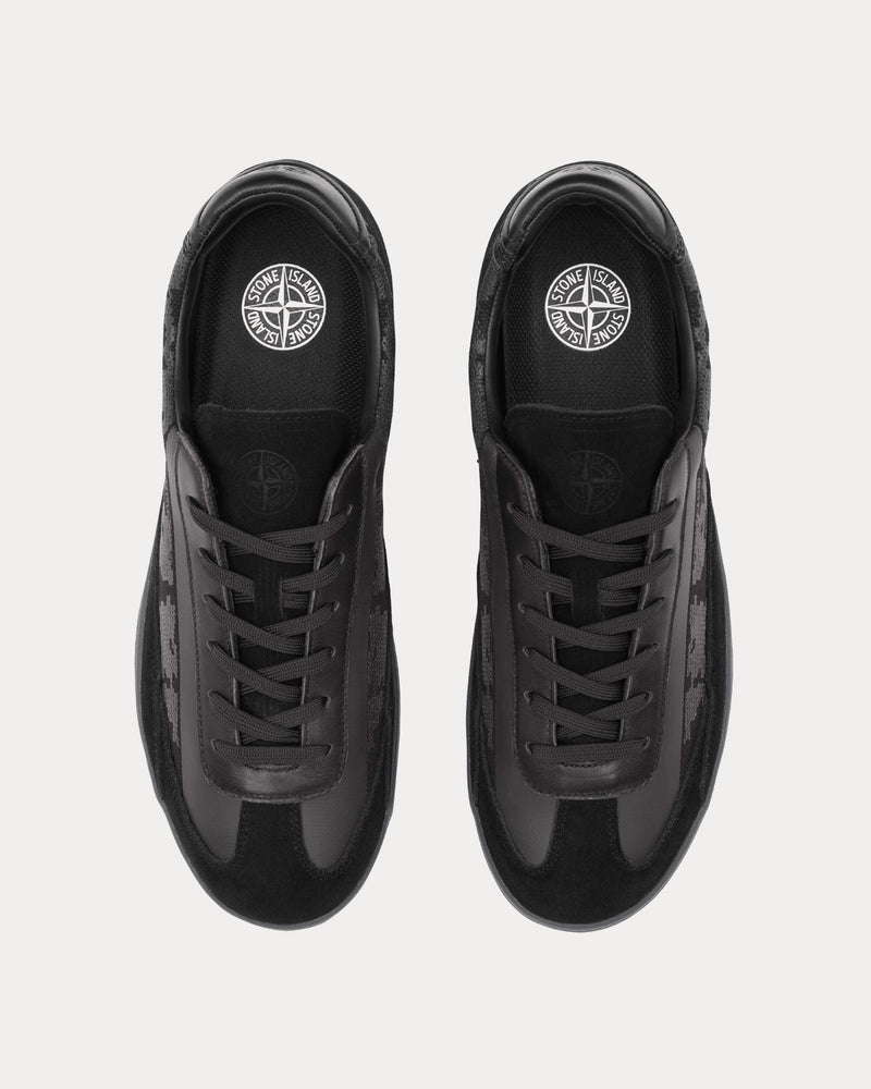 Stone Island S0101 Black Low Top Sneakers - 2