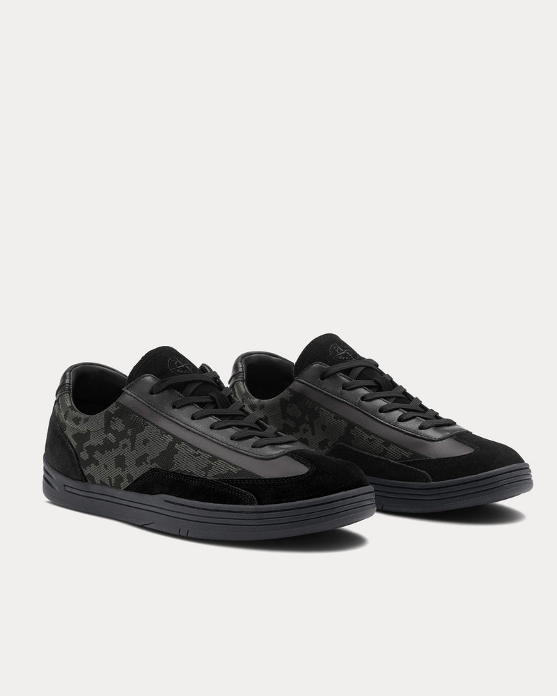 Stone Island S0101 Black Low Top Sneakers - 3