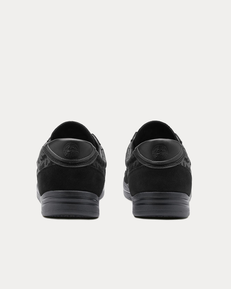 Stone Island S0101 Black Low Top Sneakers - 4