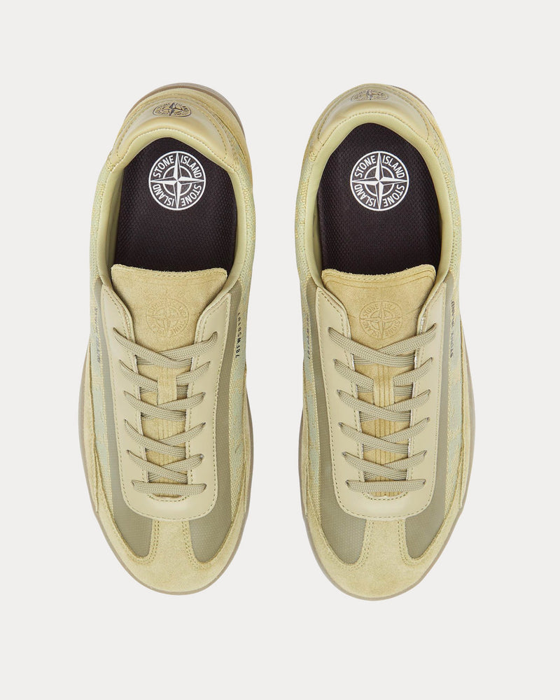 Stone Island S0101 Dark Beige Low Top Sneakers - 2