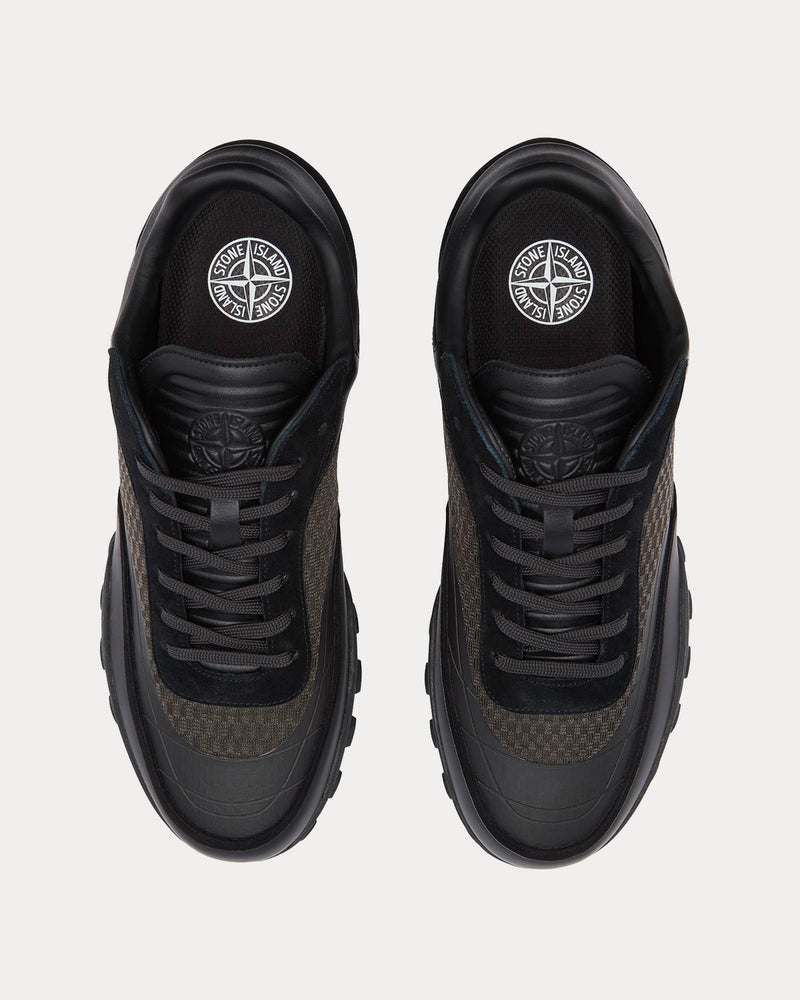 Stone Island S0202 Black Low Top Sneakers - 2