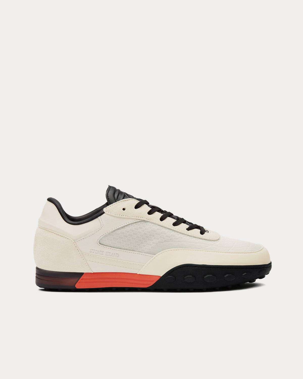 Stone Island S0202 Ivory Low Top Sneakers - 1