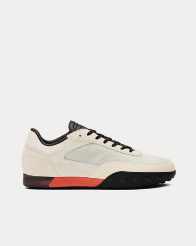 Stone Island S0202 Ivory Low Top Sneakers