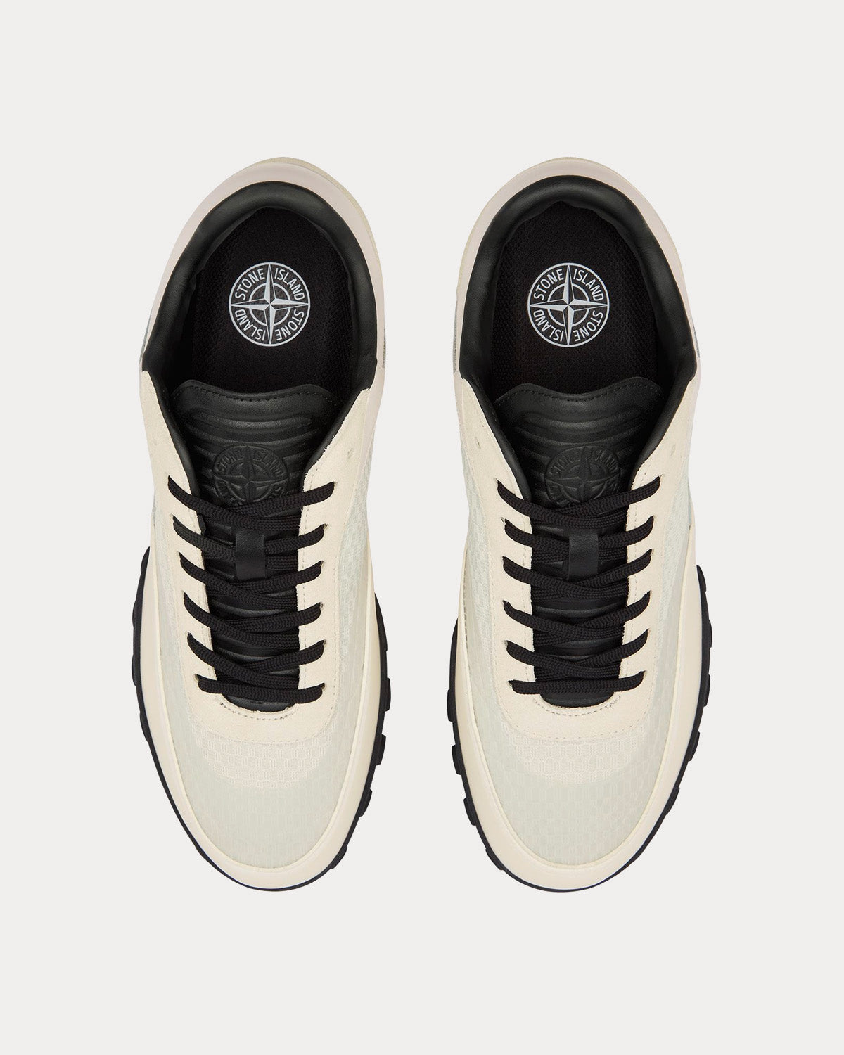 Stone Island S0202 Ivory Low Top Sneakers - 2